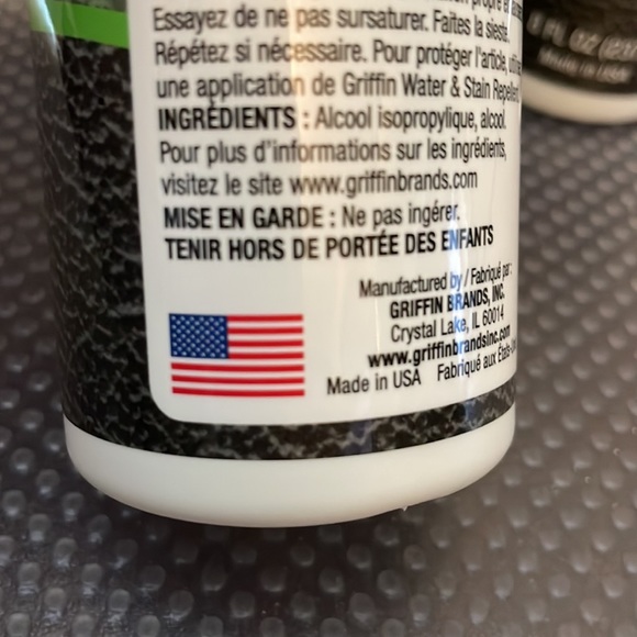 Griffin Suede Cleaner Unbuckle & Napped Leather 2 bottles 8 Fl. Oz. New - Picture 7 of 9